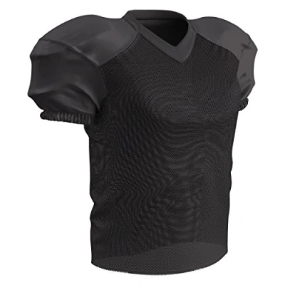 Image of Champro Mens Time Out Polyester Practice Football Jersey, Black, 3XL EU