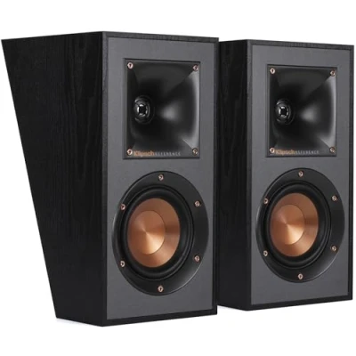 Image of Klipsch R 41SA Speaker Set 50 W Black Sets (50 W, Universal, Black, 100 MDF, W)
