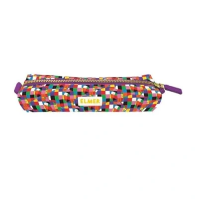 Image of Museums &amp; Galleries M&amp;G Pencil Case Elmer PCA010