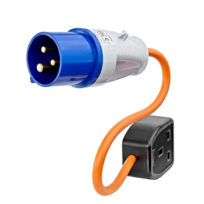 Image of BITS4REASONS NEW MODEL MAYPOLE HOOK UP TRAILING SOCKET 230V UK (MP375B)
