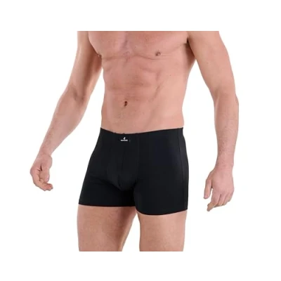 Image of Navigare Men&#039;s 573 Boxer Briefs (Pack of 6), Black, X Large