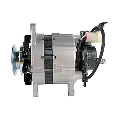 Image of 94382059, 97113770 Generator HELLA 8EL 012 427 761 14V 50A incl. vacuum pump 82mm OPEL: Campo