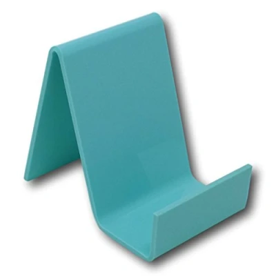 Image of EPOSGEAR Spearmint Green Sweet Pastels Plastic Acrylic Perspex Book Plate Retail Display Stand Holder Perfect for Schools, Nurseries, Libraries, Bookshops, Outlets etc (Small)