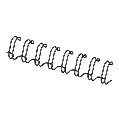 Image of Fellowes 12mm Wire Binding Combs, 100 Pack Black