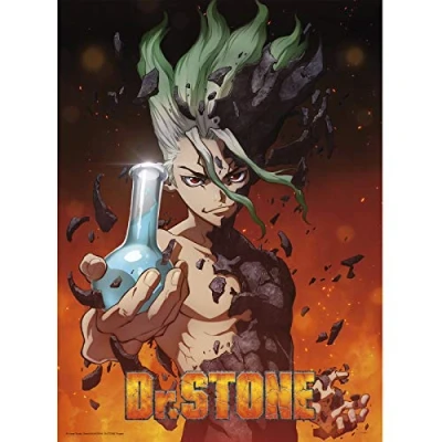 Image of ABYstyle Dr Stone Poster Senku (20.5x15 inches)