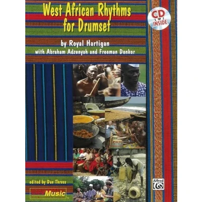 Image of West African Rhythms for Drumset (Manhattan Music Publications)