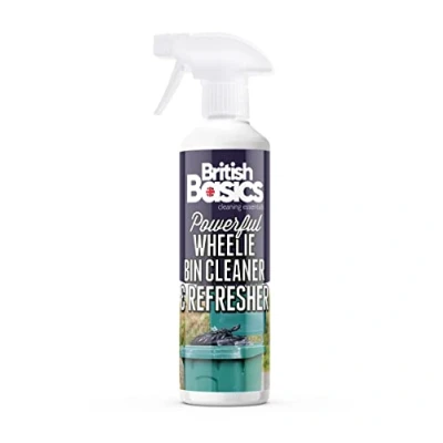 Image of BritishBasics Wheelie Bin Cleaner and Refresher 500ml, Clear