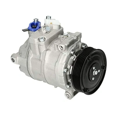 Image of 7711368772 AC compressor VALEO 813144 DCS 12V PAG 46 R134a with oil NEW ORIGINAL PART RENAULT: TRAFIC 2 Kasten, Vel Satis Hatchback