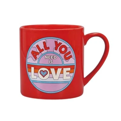 Image of Half Moon Bay The Beatles All You Need is Coffee Mug Tea &amp; Dad Gifts Music for Men Mugs Novelty Birthday