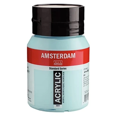 Image of Amsterdam Standard Series Acrylic Jar 500 ml Sky Blue Light 551 (17725512)