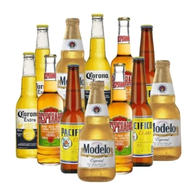 Image of Premium Mexican Lager Mixed Case with Beerhunter (12 Pack)