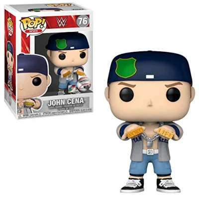 Image of Funko POP! WWE: John Cena Dr. Of Thuganomics Collectable Vinyl Figure Gift Idea Official Merchandise Toys for Kids &amp; Adults Sports Fans Model Collectors and Display