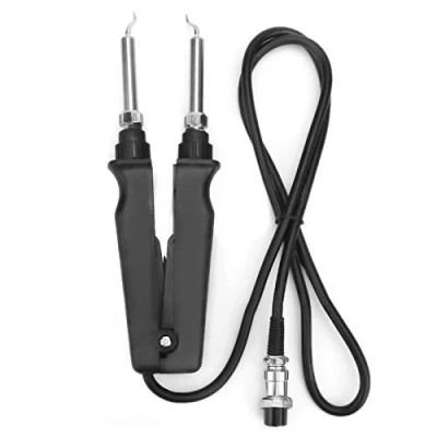 Image of Soldering Iron Tweezer, Plastic Tweezers, Hot SMD Rework Station 220V 60W Desoldering Tweezer Style