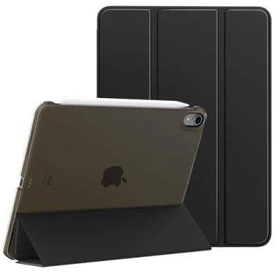 Image of MoKo for iPad Air 6th Generation 11 Inch Case M2 2024/ 5th Gen 2022/ 4th 2020,iPad 11&#039;&#039; with Translucent Hard Back Cover,iPad 6/5/4 Case,Black