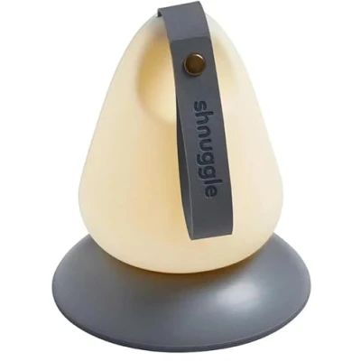 Image of Shnuggle Moonlight Children&#039;s Night Light with Thermometer, White