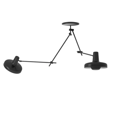 Image of GRUPA Arigato ceiling light 2 bulb 70cm black