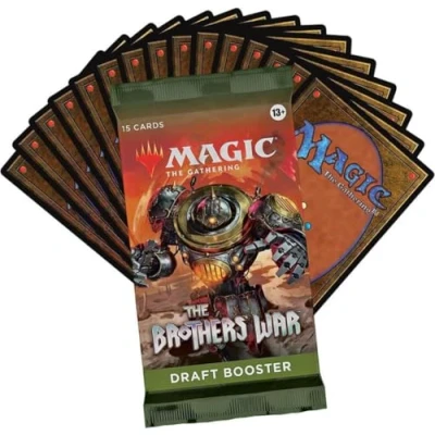 Image of Magic The Gathering Brothers&#039; War Draft Booster Pack
