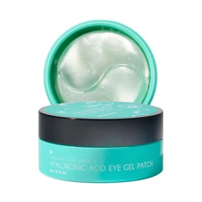 Image of [MIZON] HYALURONIC ACID Eye GEL PATCH (x60) Korean Skincare treatment for Puffy Eyes Pads Dark Circles Under Bags Wrinkle Care Moisturizing Improves Elasticity