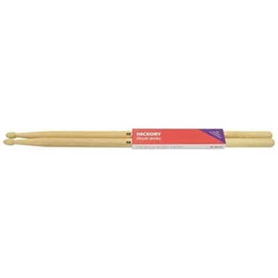 Image of Chord Hickory Drums Sticks Supplied in Pairs 5B Wood Tips