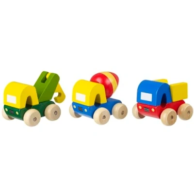 Image of Orange Tree Toys First Trucks Wooden