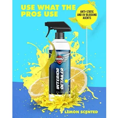 Image of Pearl Nano Interior Detailer Amazing Shine All Purpose, Armor Car Seat Cleaner, Cleaner for Upholstery, Leather Carpet, Plastic, and More (500ml)