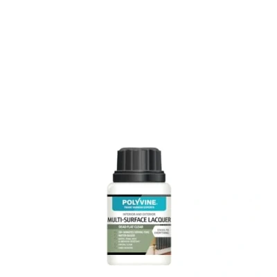 Image of Polyvine Multi Surface Lacquer Dead Flat 100ml