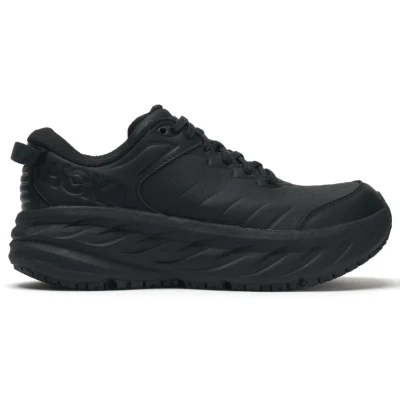 Image of Bondi SR Leather Men&#039;s Low Top Slip Resistant Trainers