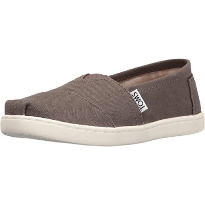 Image of TOMS YOUTH ALPARGATA Grey Canvas UK4.0