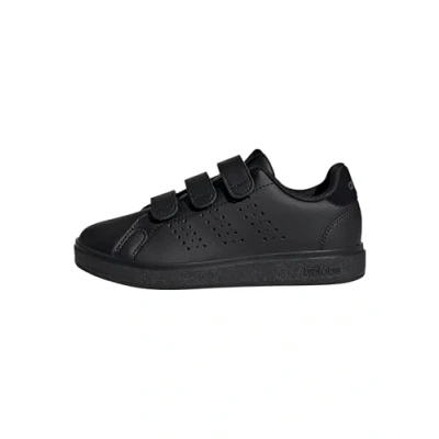 Image of adidas Unisex Advantage Base 2.0 Shoes Children Non Football Low, Core Black/Core Black/Grey Six, 12 UK