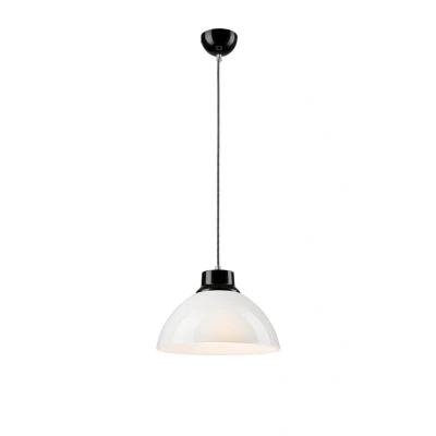 Image of Dome Pendant Ceiling Lights White 2, 1x E27