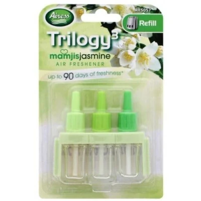 Image of 3VOLUTION PLUG IN AIR FRESHENER REFILLS TRILOGY3 AMBI PUR COMPATIBILITY 20ml (Mamjis Jasmine)