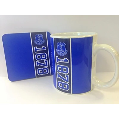 Image of Everton FC Mug and Coaster Set