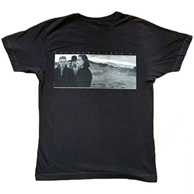 Image of U2 Men&#039;s Joshua Tree Photo T Shirt XX Large Black, Black
