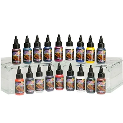 Image of Createx Illustration colors airbrush Kit 18 30 ml