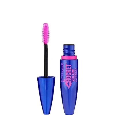 Image of Maybelline New York Volume&#039; Express The Rocket Washable Mascara, Very Black, 0.3 Fluid Ounce