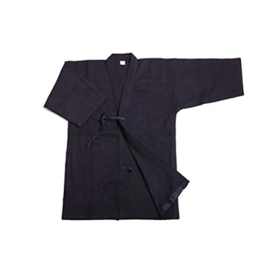 Image of G LIKE Mens Kendo/Aikido Keikogi Hakama Martial Arts Uniform(Only Darkblue Keikogi, S/165)