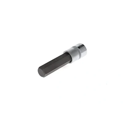 Image of GEDORE red Screwdriver bit socket long hex, 17 mm AF, 1/2&quot; 12.5 mm, socket, Tool, R62551719, Steel