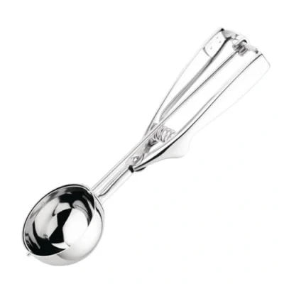 Image of Vogue Stainless Steel Portioner Size 12 Ice Cream Scoop Potato Food Spoon