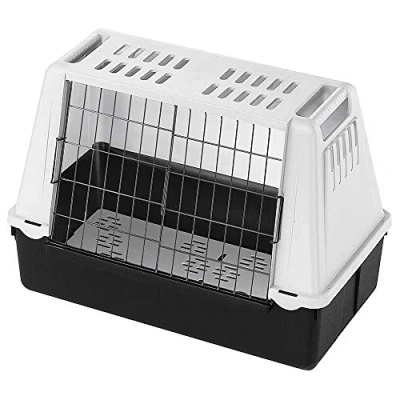 Image of Ferplast Dog Carrier for CAR Transport Box ATLAR MINI with Ventilation grids, Draining Pad included, 72 x 41 h 51 cm.