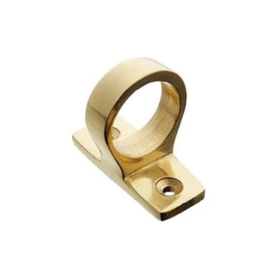 Image of Merriway BH04927 (8 Pcs) Sliding Sash Window Loft Entry Lift Ring Type Brass Pack of 8 Pieces
