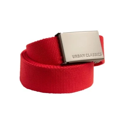 Image of Urban Classics Single Belt, Men&#039;s, Size: One Size, Red