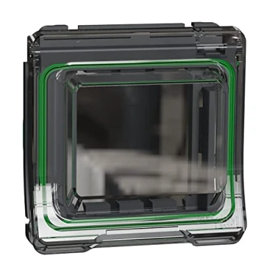 Image of Schneider Electric New Single IP55 Grey Modular Adapter