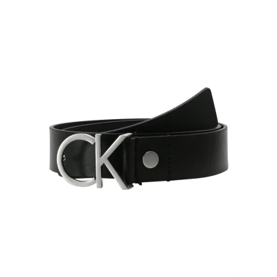 Image of Calvin Klein LOGO BELT Belt, Women&#039;s, Size: 30, Black