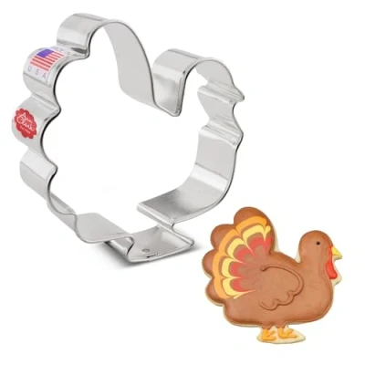 Image of Ann Clark Cookie Cutters Turkey Cutter, 9.5 cm