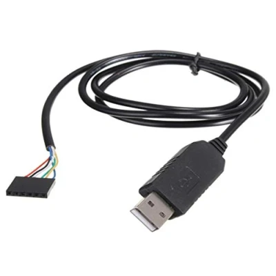 Image of TECNOIOT 6Pin FTDI FT232RL USB TO Serial Adapter Module TTL RS232 Cable