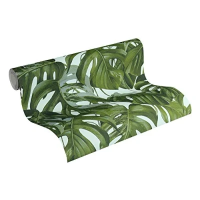 Image of Albany Wallpaper Jungle Leaves 36519 3