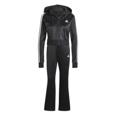 Image of adidas Sportswear GLAM Tracksuit Tracksuit, Women&#039;s, Size: Large, Black