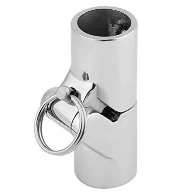 Image of Boat Connector Marine Stainless Steel Folding Swivel Coupling Tube Pipe Hardware Fitting(22mm)
