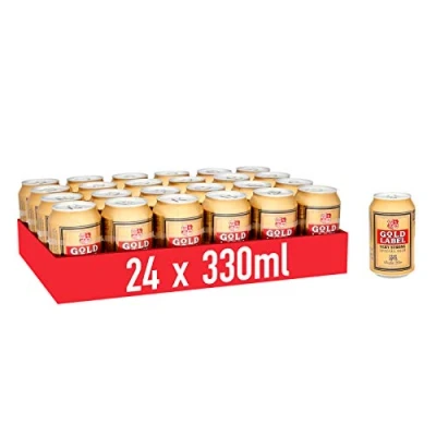 Image of Gold Label Very Strong Special Beer Cans, 24 x 330ml