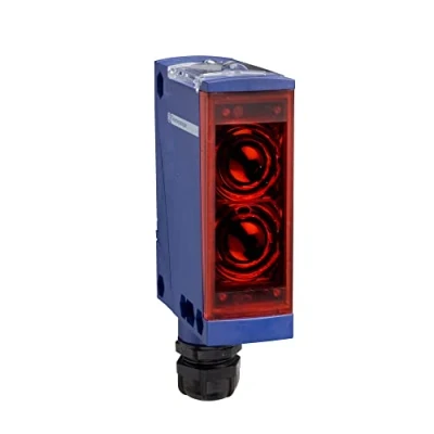 Image of Telemecanique Sensors XU Photoelectric Sensor, Photo Electric, XUX, 24 240V AC/DC, Terminals, Reflex, SN 14m, XUX1ARCNT16